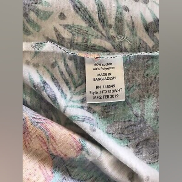 🤑Men's Huntington 2X Pullover Short Sleeve Summer Hawaiian Palm Trees Tee - Picture 4 of 5